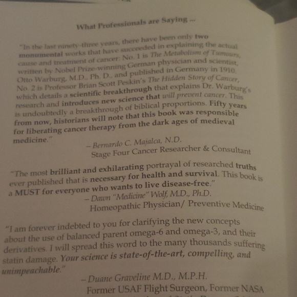 Book Hidden Story of Cancer by Brian Scott Peskin - Picture 9 of 9